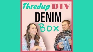 Thredup DIY Denim Box. Rag & Bone + Madewell & more!