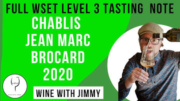 WSET L3 SAT Tasting Note - Jean Marc Brocard Sainte Claire Chablis 2020