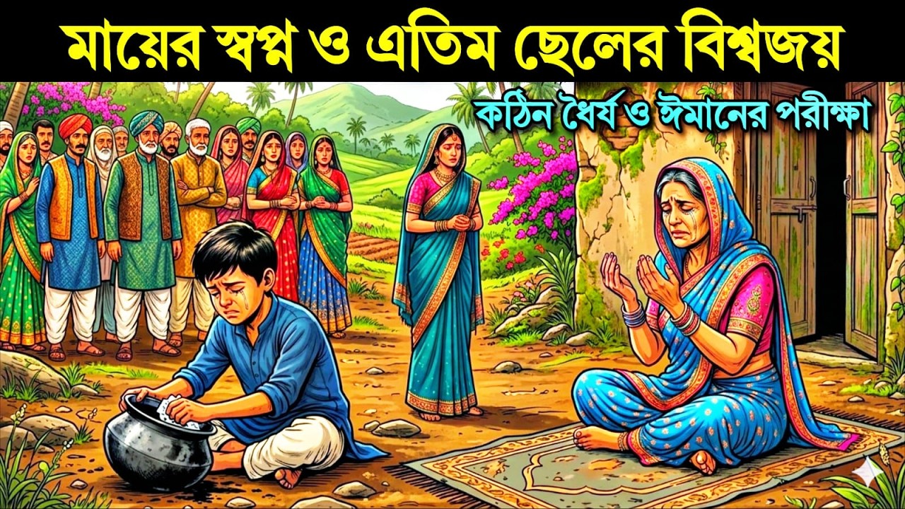 এক মজবুর মা ও তার এতিম ছেলের ভাগ্যবদলের অবিশ্বাস্য এক গল্প | Emotional Islamic Moral Story |ES VOICE