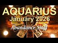 AQUARIUS January 2026 Tarot Reading | Intuitive Spiritual Guidance | A DEFINING Month Ahead ✨