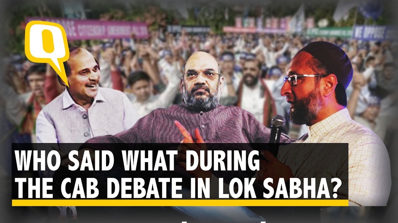 Parliament Debates Citizenship (Amendment) Bill: Who Said What? | The Quint Parliament Debates Citizenship (Amendment) Bill: Who Said What? | The Quint