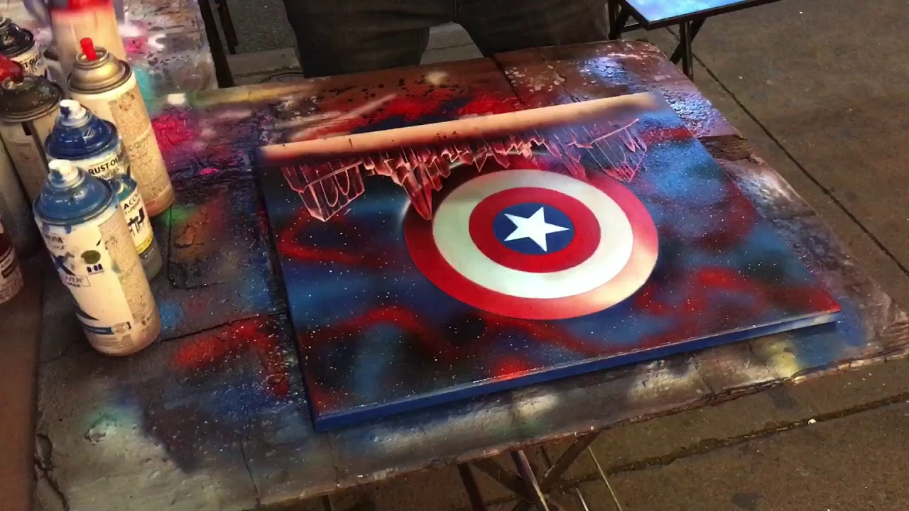 NYC AMAZING Spray Paint Art HD 1080p60 YouTube