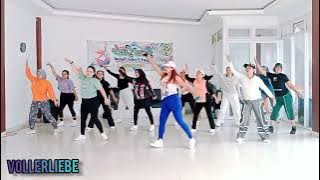 SUNGGUH MATI AKU JADI PENASARAN || KREASI SENAM DANGDUT VOLLER LIEBE