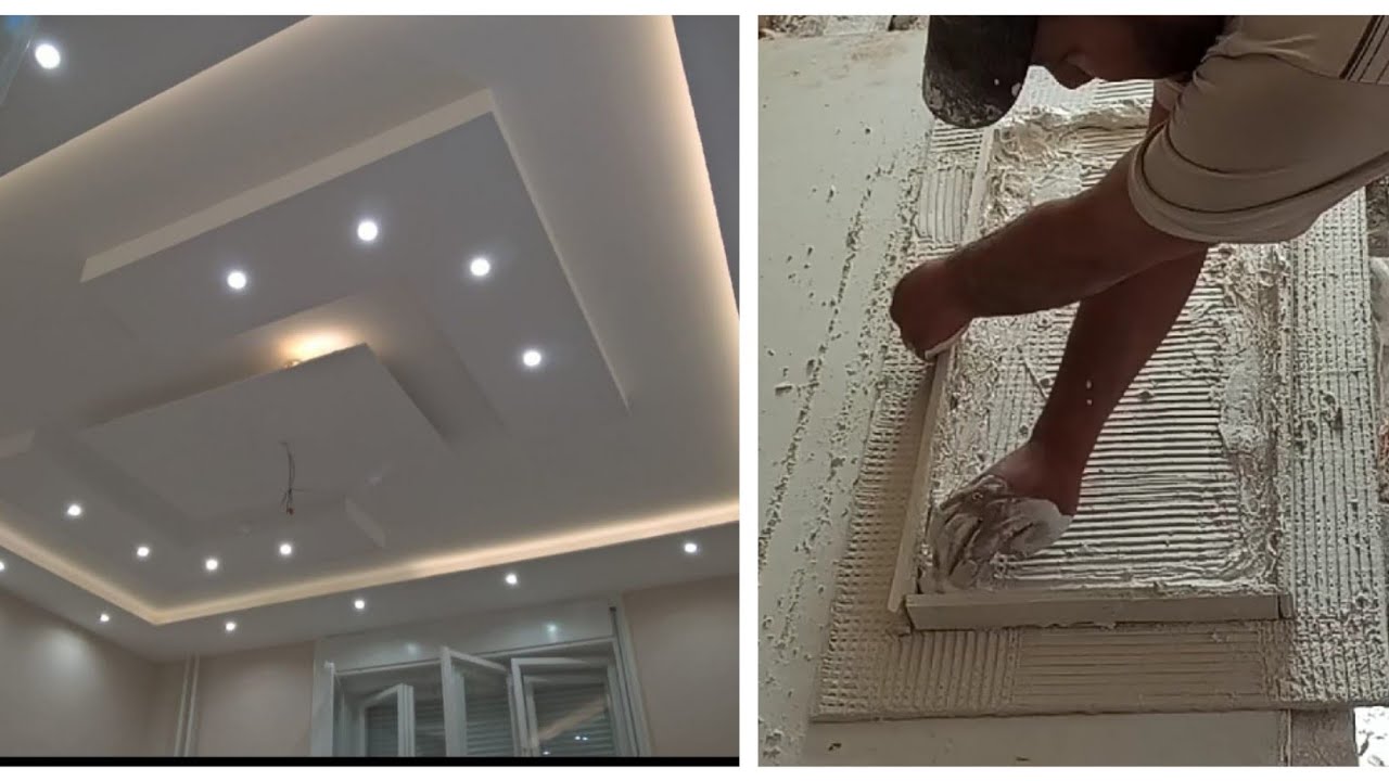 كيف تركيب ديكور غرفة النوم على شكل LحرفL الجزء الثانيThe bedroom decor كيف تركيب ديكور غرفة النوم على شكل LحرفL الجزء الثانيThe bedroom decor
