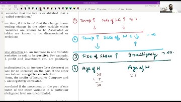 What is Correlation? Types of correlation | MCQ solved | CA GAURAV CHOPRA