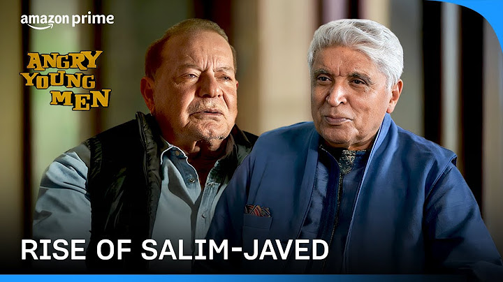 How Salim-Javed Made Their Mark | Angry Young Men | Prime Video India