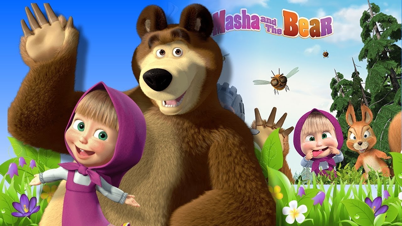 4 1 masha. Маша и медведь. Маша и медведь персонажи. Маша и медведь Masha and the Bear.