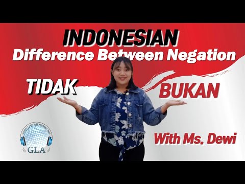 What Does Tidak Mean In Indonesian
