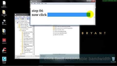 How to increase internet speed 100% working technique in windows vista/7 and 8/10