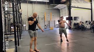 CrossFit adaptive semifinals workout 4