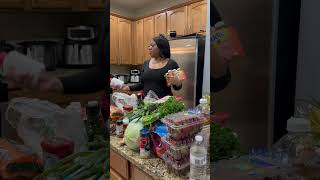 Homework 📚 Grocery Shopping 🛒 Kitchen Clean 🧼 & Dinner 🥘 #thatmanandthemkids #mom