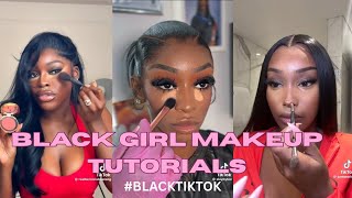 40+ Minutes Of Black Girl Makeup Tutorials | #Black TikTok