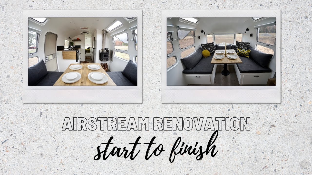 Реновация винтажного Airstream от начала до конца