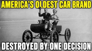 The Oldest Car Company in America — Killed By Its Own Owner