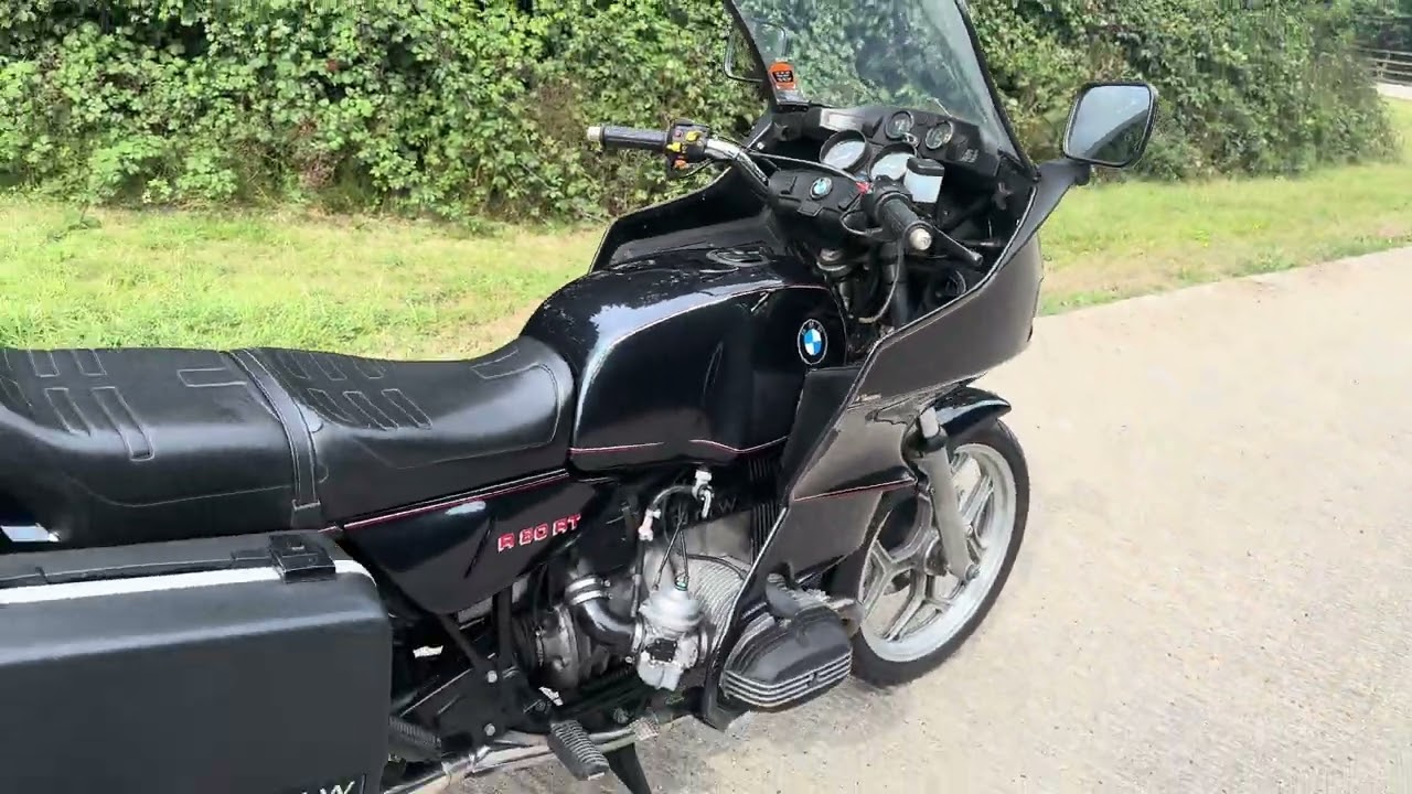 1986 BMW R80 RT all original find