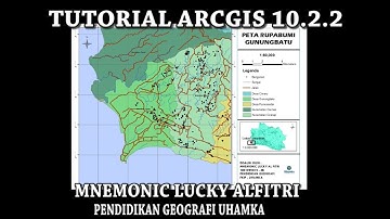 TUTORIAL ARCGIS 10.2.2 GEOREFRENCING DAN DIGITASI