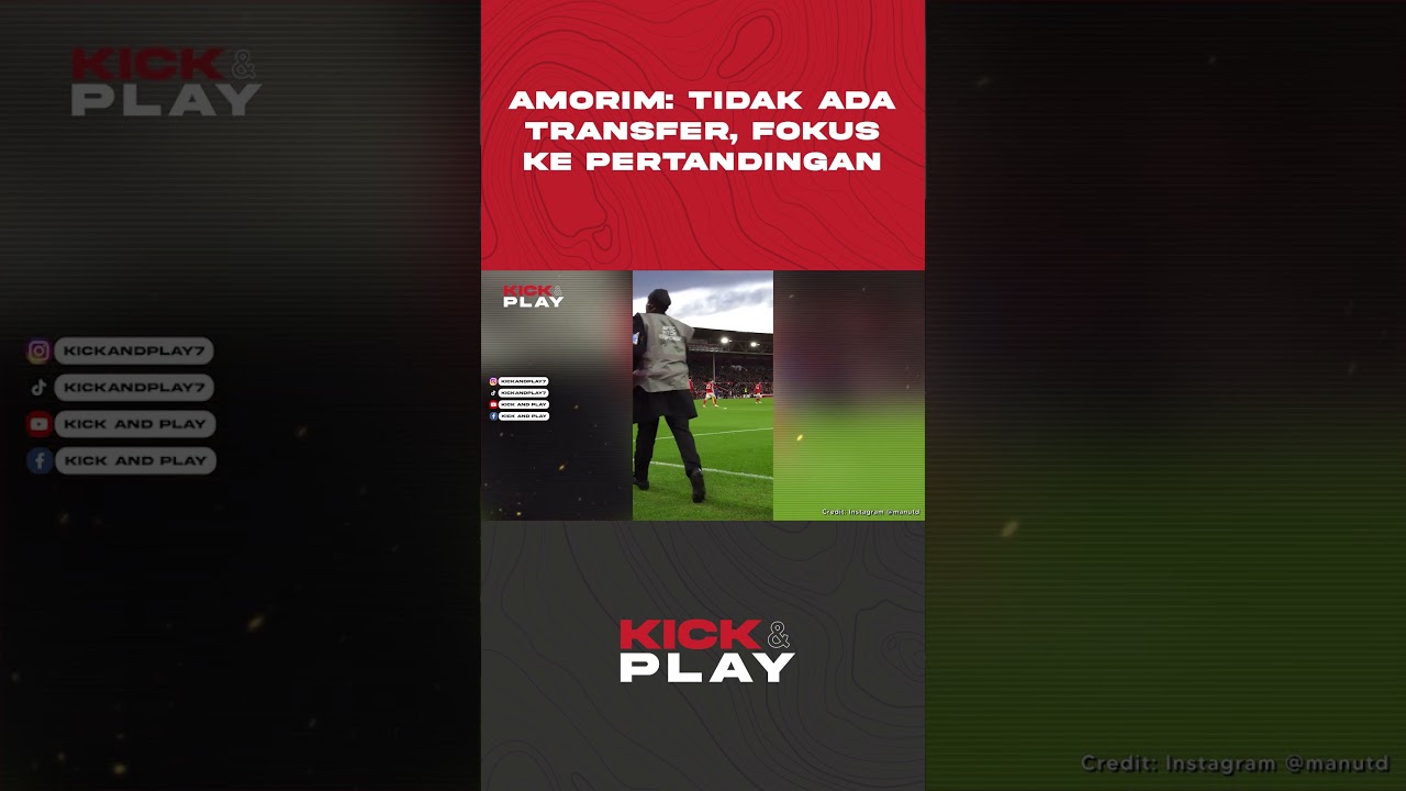 Amorim Bantah Rumor Transfer Manchester United Fokus ke Pertandingan