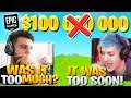 Are Fortnite's Prizepools TOO BIG? Does it RUIN Competitve? Ft. Ninja (Fortnite Battle Royale)