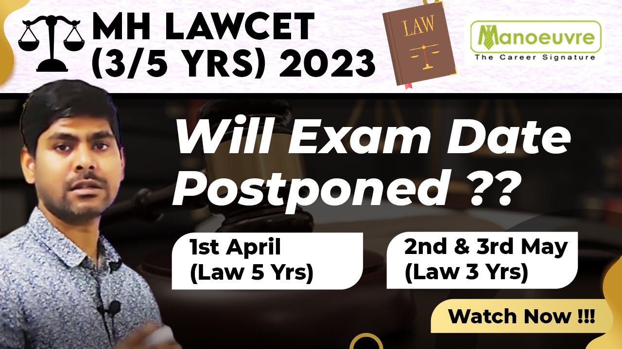 MH LAWCET 3 5 Yrs 2023 Will Exam Date Postponed Latest Exam mh-lawcet-3-5-yrs-2023-will-exam-date-postponed-latest-exam