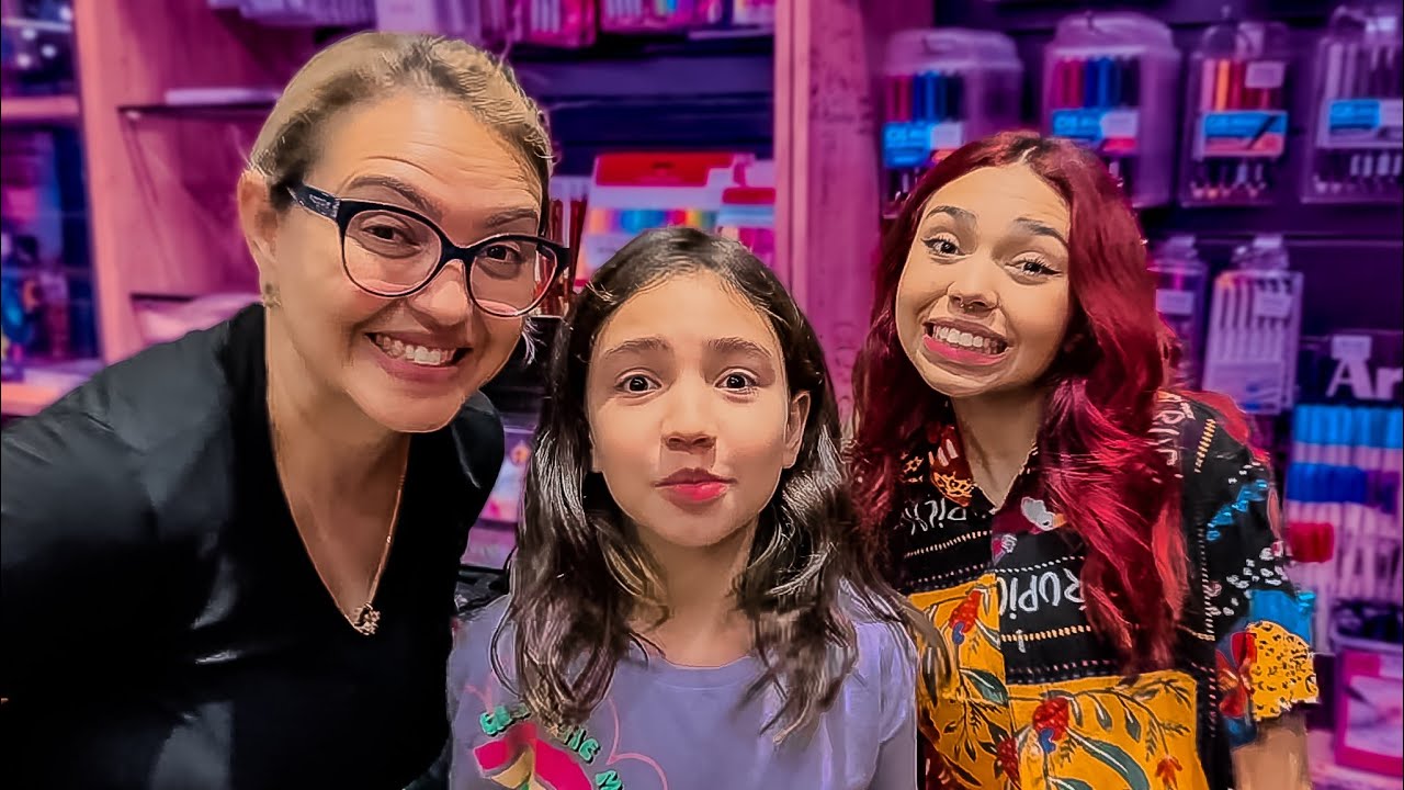 COMPRANDO MATERIAL ESCOLAR 2024 NA LIVRARIA LEITURA - FAMÍLIA PORCIDES siga @dailyfamiliaporcides