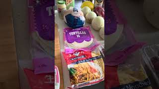 $110.55 Grocery Haul