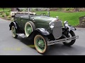 1930 Ford Model A Deluxe Phaeton - Charvet Classic Cars