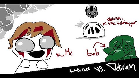 Insane Tainted Lazarus Run vs. Delirium