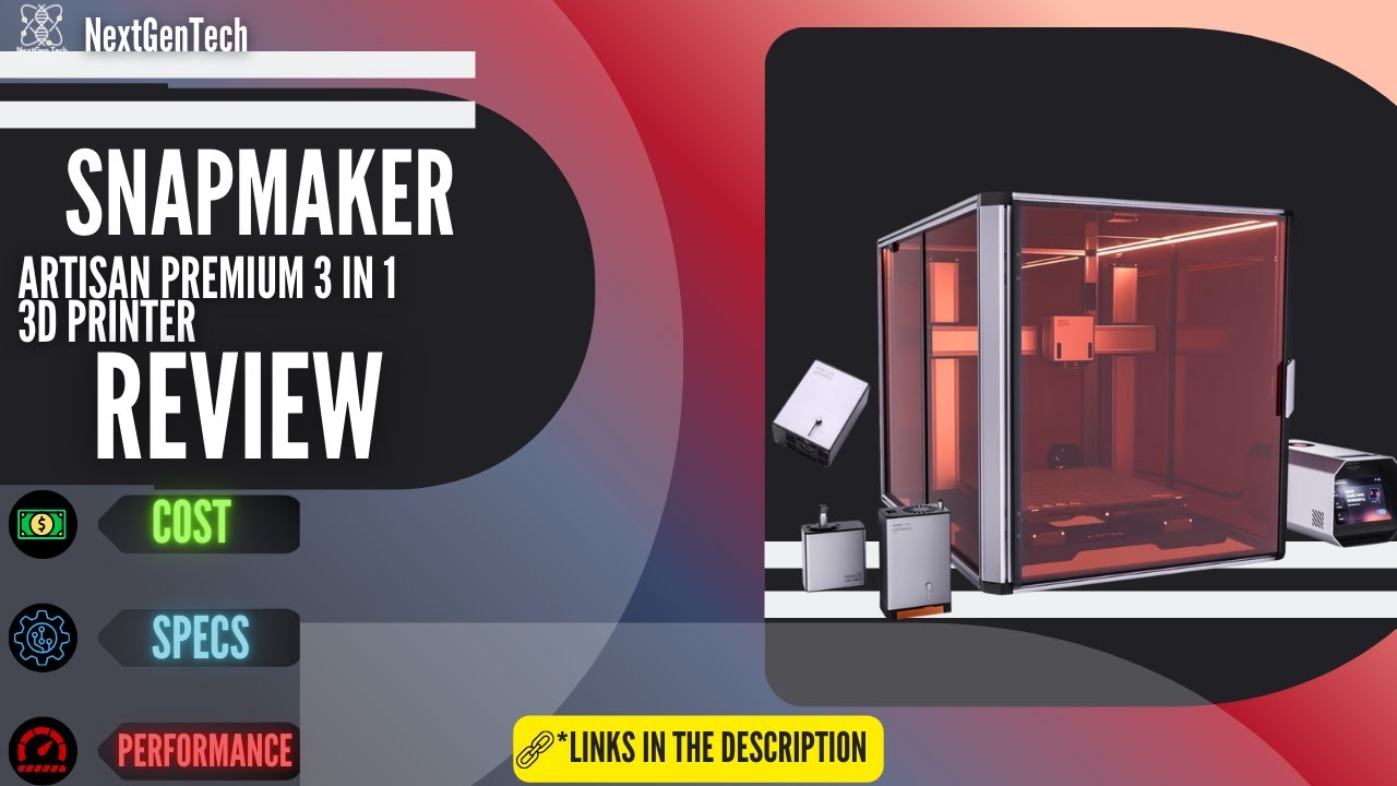 Snapmaker Artisan Review | Ultimate 3 in 1 3D Printer, Laser & CNC Machine!