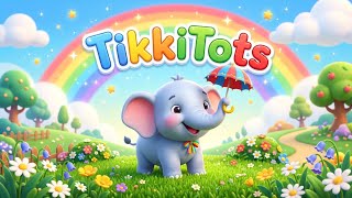 Tiny Umbrella || Elephant Rain Song for Kids | Nursery Rhymes & Kids Songs screenshot 3