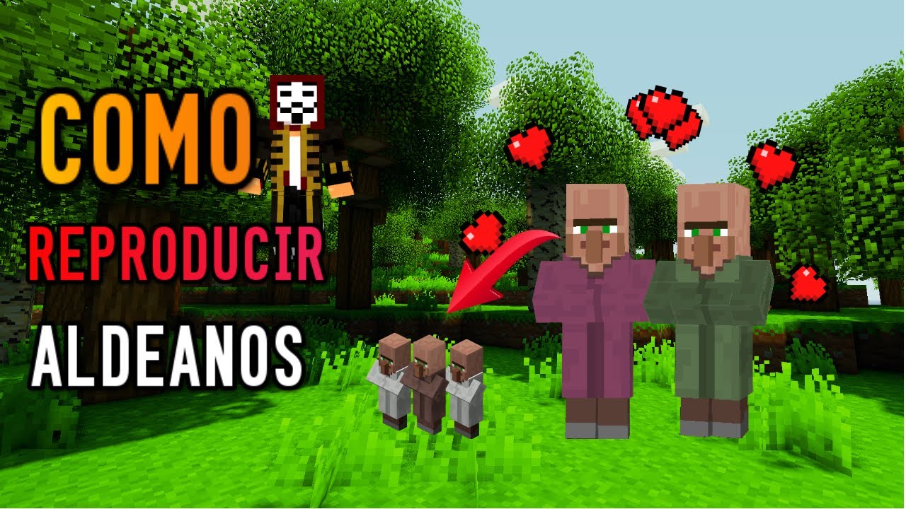 Como Reproducir Aldeanos En Minecraft
