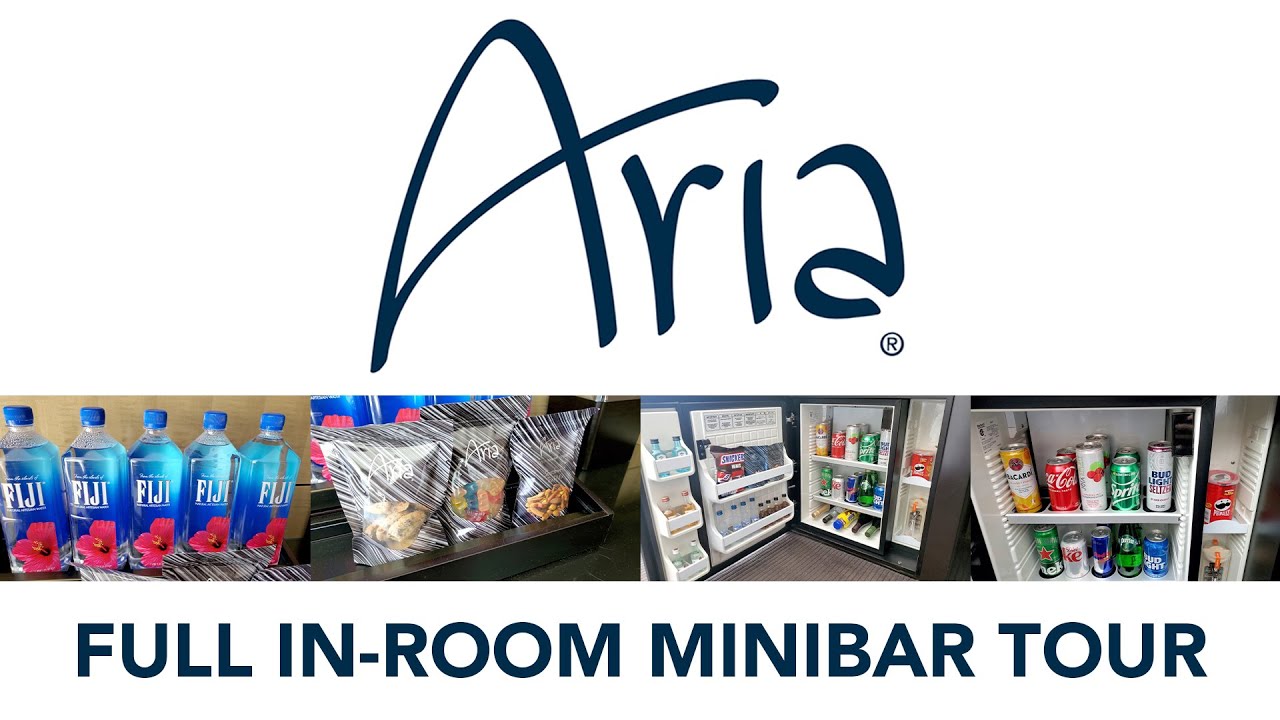 LAS VEGAS MINIBAR TOUR Aria Resort Hotel & Casino YouTube