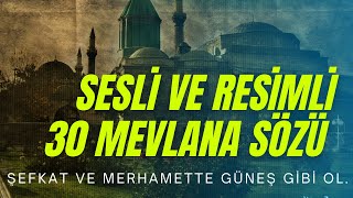 Mevlana Sözleri...sesli̇ Ve Resi̇mli̇ 30 Mevlana Sözü...mevlana Haftası
