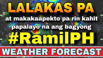 BAGYONG RAMIL, INAASAHANG MAGPAPAULAN PA RIN SA BANSA! ‼️😱 WEATHER UPDATE TODAY | ULAT PANAHON TODAY