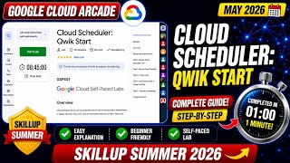 Cloud Scheduler: Qwik Start | MAY 2026 #GSP401 #qwiklabsarcade2026 