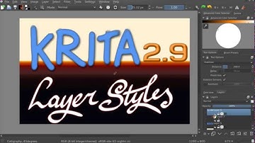 Layerstyles Work in Progress Demonstration.