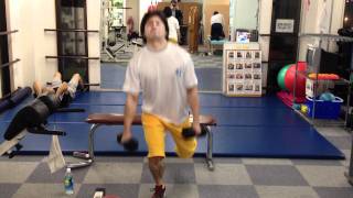 【筋トレ】ダンク出来る跳躍力を身に付ける 5'5 Dunker workout imitation