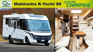 Mobilvetta K-Yacht 90: Schickes italienisches Design, aber auch durchdacht? - Test | Clever Campen