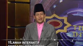 Promo Tilawah Interaktif (8 Mac 2018)