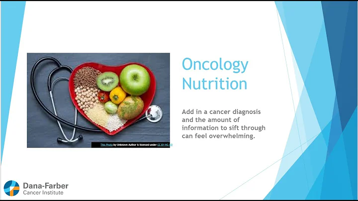 Hot Topics in Nutrition: Reliable Oncology Resources