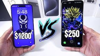 LG V60 VS iPhone 15 Pro Max! (Cameras, Speed Test, Display & PUBG) $250 VS $1000