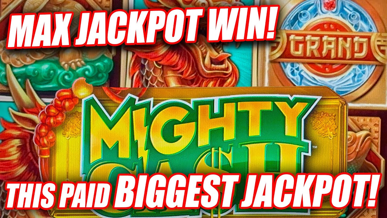 gratis slots spel MIGHTY CASH HIGH LIMIT MAX BET ★MASSIVE JACKPOT WIN ★ EPIC HANDPAY!