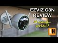 EZVIZ C3N Review - Unboxing, Features, Setup, Settings, Installation, Video Quality