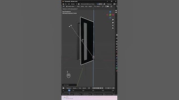 Rotate a Door Correctly in Blender 🛠️🚪 #blender3d #tutorial #constraint #limitrotation #3dcursor