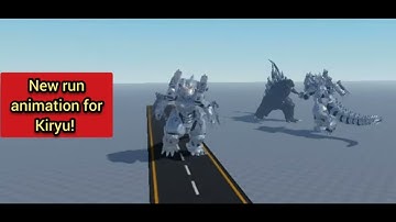 kiryu running animation project kaiju