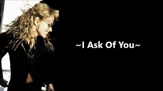 Anastacia - I Ask Of You [lyrics]