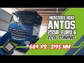 Mercedes-Benz Antos 2558 (Euro 6) ECO-Softwareoptimierung | MAHA LKW Prüfstand |  mcchip-dkr