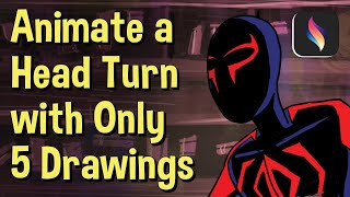 Animate a Head Turn in Procreate Dreams - Character Animation in Procreate Dreams Tutorial