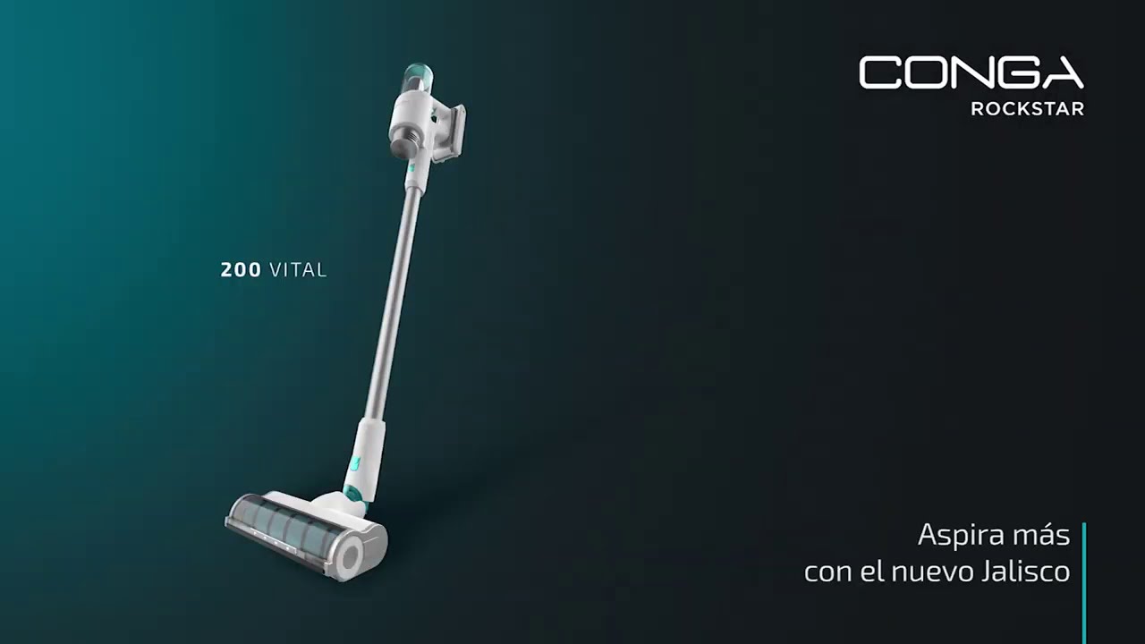 Aspirador Conga Rockstar 200 Vital - YouTube