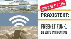 Freenet Funk : Praxistext der echten 99ct-Flatrate im Camper