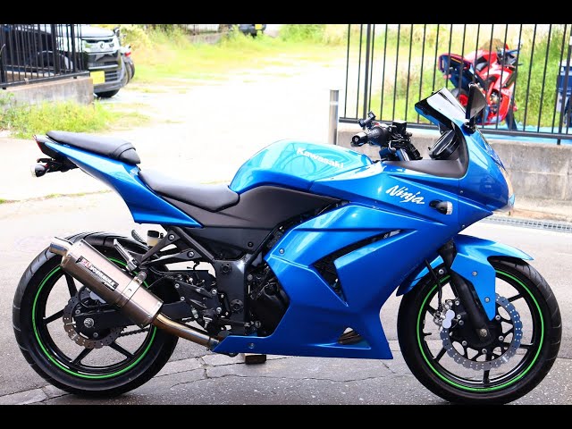 ☆Ninja250R☆メチャ綺麗☆ヨシムラマフラー☆快調！セル一発